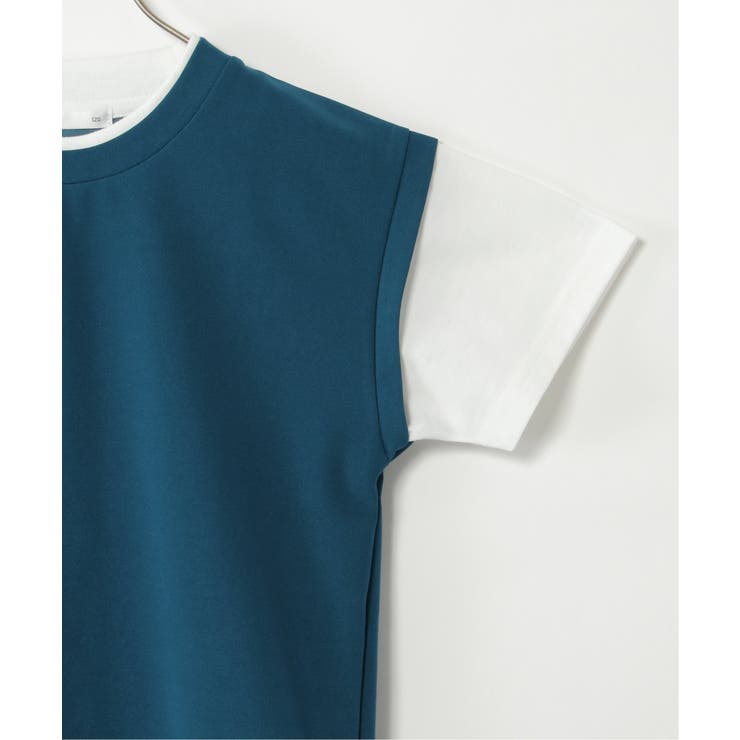 【接触冷感 吸水速乾】フェイクベストレイヤーTシャツ（120~160cm）【親子… | ikka  | 詳細画像10 