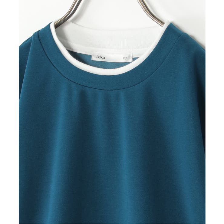 【接触冷感 吸水速乾】フェイクベストレイヤーTシャツ（120~160cm）【親子… | ikka  | 詳細画像12 