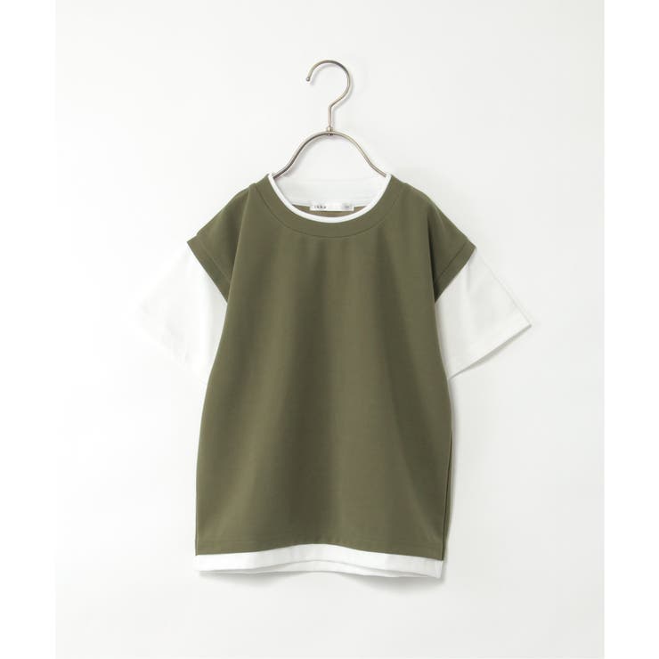 【接触冷感 吸水速乾】フェイクベストレイヤーTシャツ（120~160cm）【親子… | ikka  | 詳細画像14 