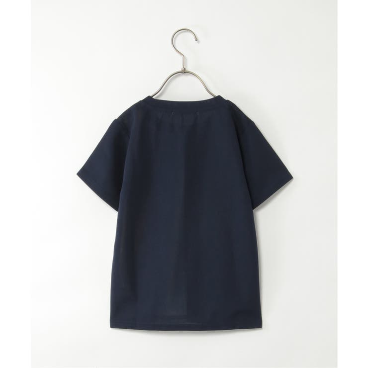 【接触冷感／吸水速乾】縦切り替えTシャツ（120~160cm）【親子コーデ】 | ikka  | 詳細画像9 