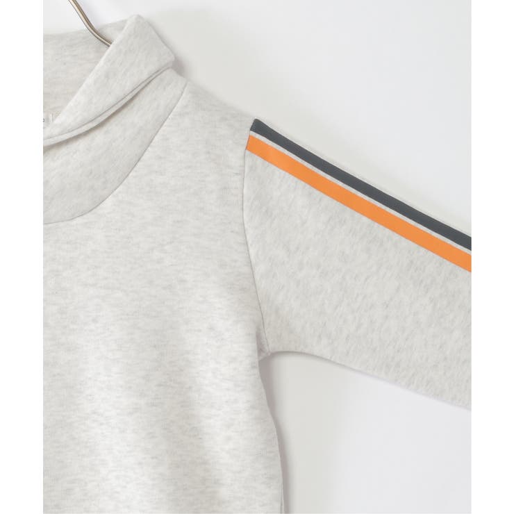 裏起毛袖ラインショールトレーナー（120~160cm） | ikka  | 詳細画像12 