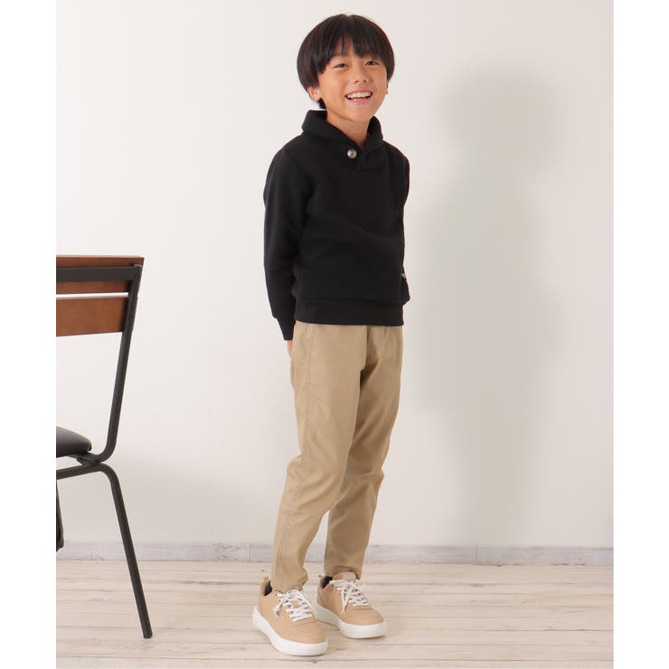 裏起毛袖ラインショールトレーナー（120~160cm） | ikka  | 詳細画像6 