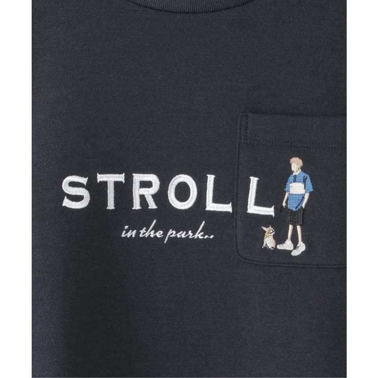 【親子コーデ】裾レイヤー刺繍Tシャツ（120~160cm） | ikka  | 詳細画像10 