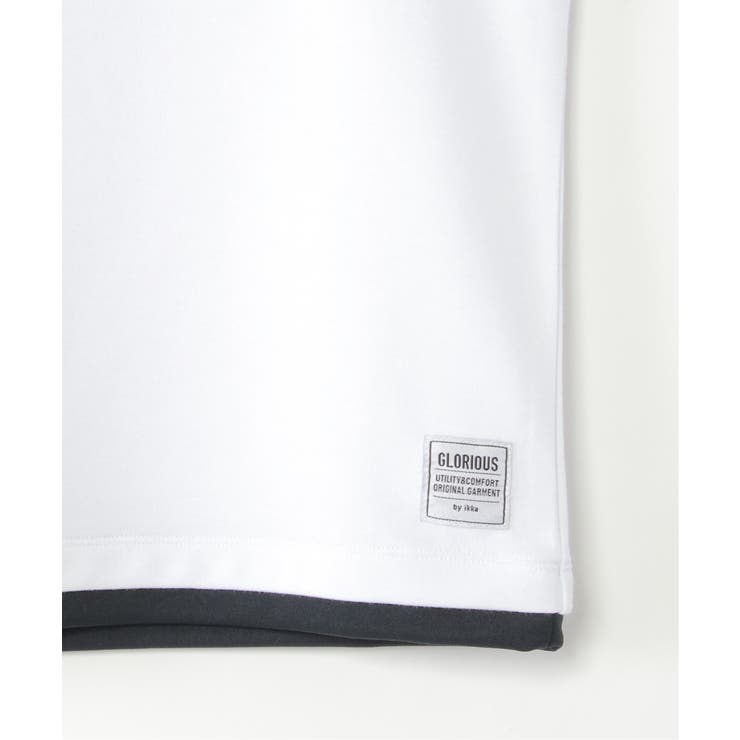 【親子コーデ】裾レイヤー刺繍Tシャツ（120~160cm） | ikka  | 詳細画像4 