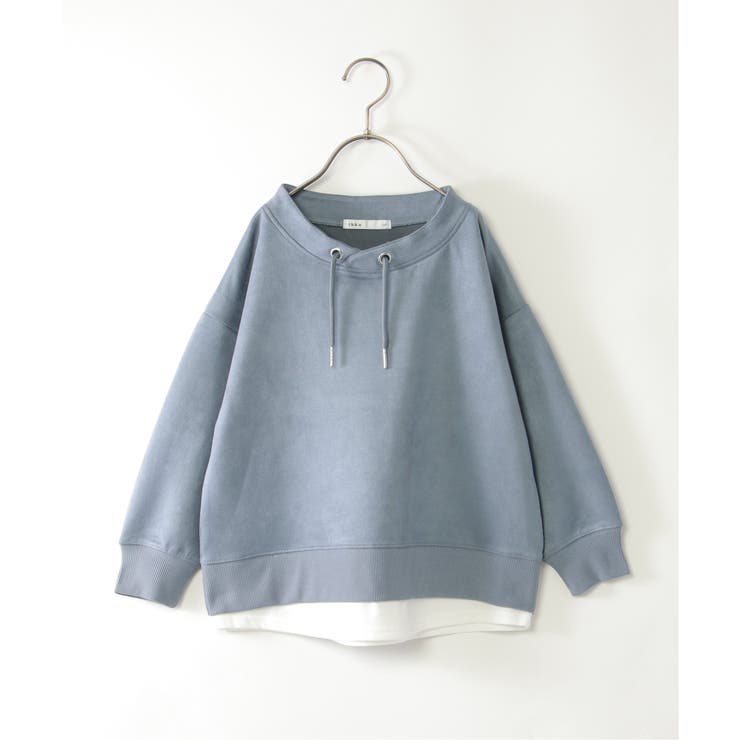 【洗濯機で洗える 親子コーデ】GOKU楽フェイクスエードルーイカラーレイヤードプ… | ikka  | 詳細画像12 