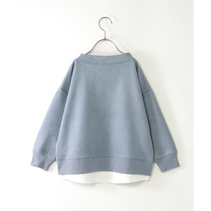 【洗濯機で洗える 親子コーデ】GOKU楽フェイクスエードルーイカラーレイヤードプ… | ikka  | 詳細画像13 