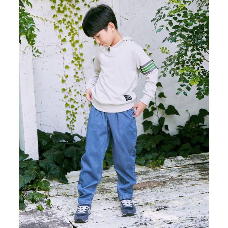 コンチョボタンショール襟トレーナー（120~160cm） | ikka  | 詳細画像21 