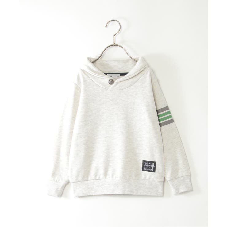 コンチョボタンショール襟トレーナー（120~160cm） | ikka  | 詳細画像37 