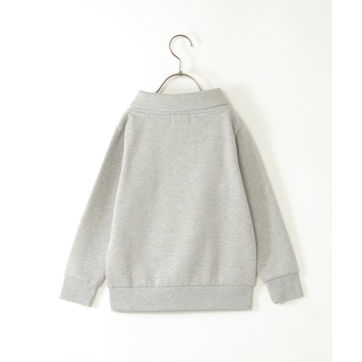 裏起毛袖ラインショールトレーナー（120~160cm） | ikka  | 詳細画像2 