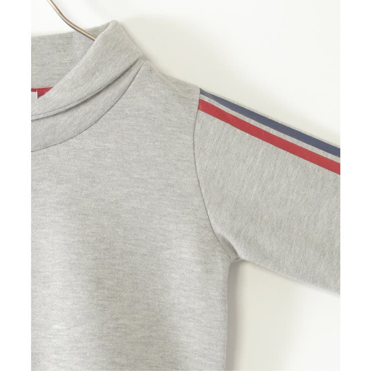 裏起毛袖ラインショールトレーナー（120~160cm） | ikka  | 詳細画像3 