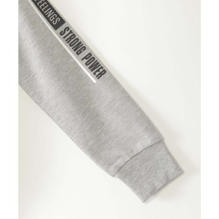 ミニハイネック袖ロゴトレーナー（120~160cm） | ikka  | 詳細画像10 