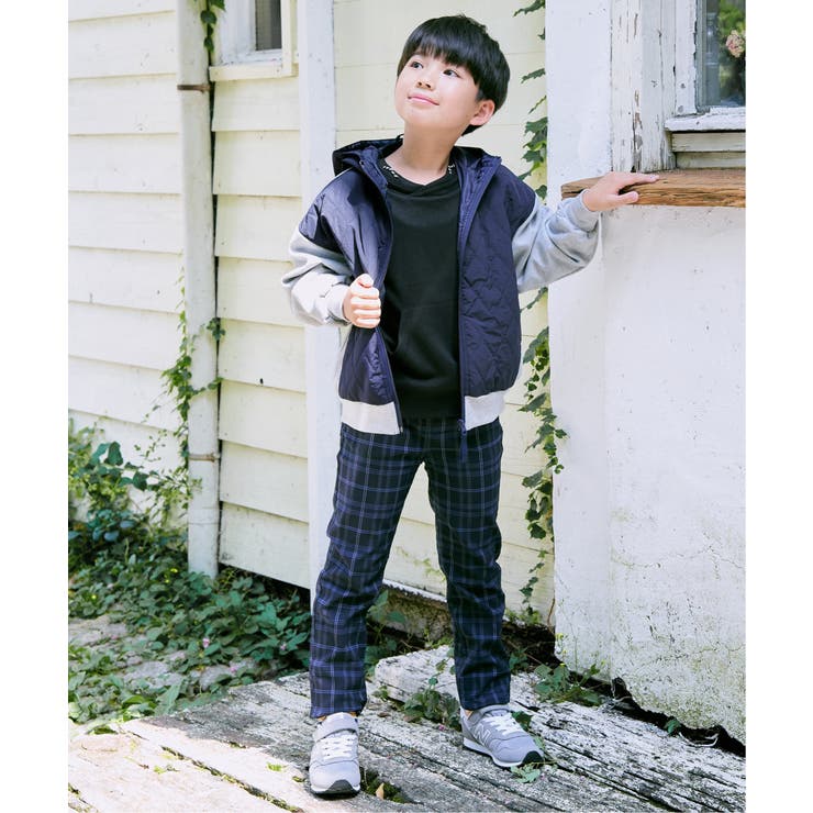 ミニハイネック袖ロゴトレーナー（120~160cm） | ikka  | 詳細画像4 