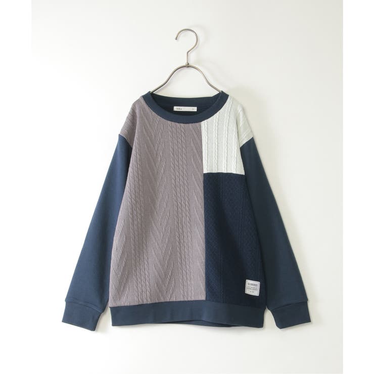 ニットソーブロックストレーナー（120~160cm）  | ikka  | 詳細画像8 