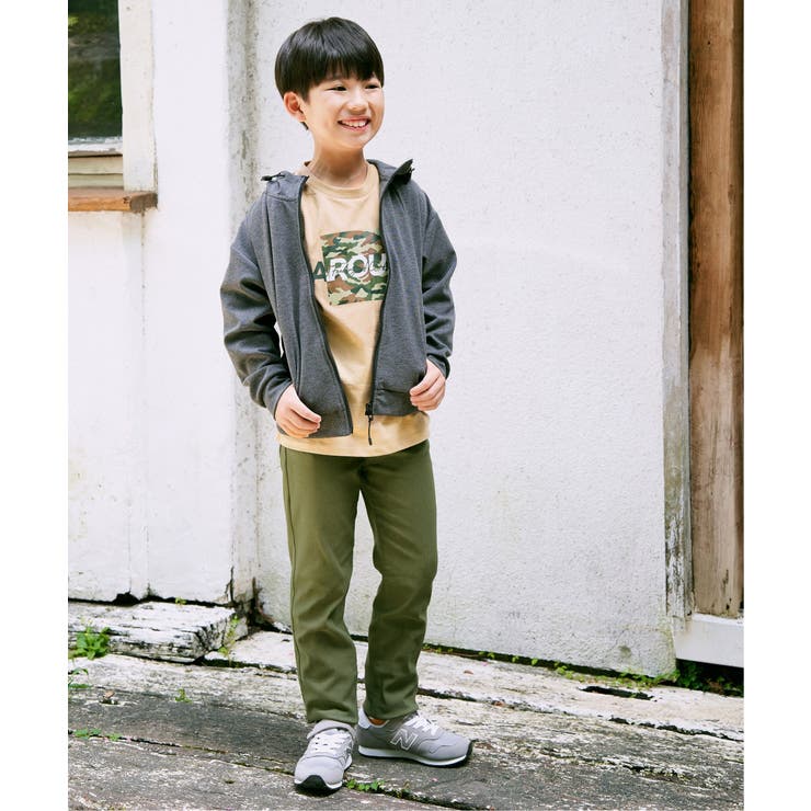 【親子コーデ】テックストレッチパーカー（120~160cm） | ikka  | 詳細画像5 