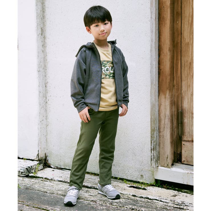 【親子コーデ】テックストレッチパーカー（120~160cm） | ikka  | 詳細画像6 