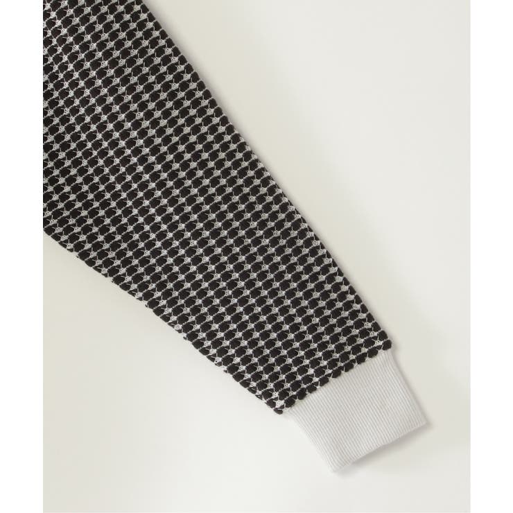 【親子コーデ】ビックワッフルジップパーカー（120~160cm）  | ikka  | 詳細画像4 