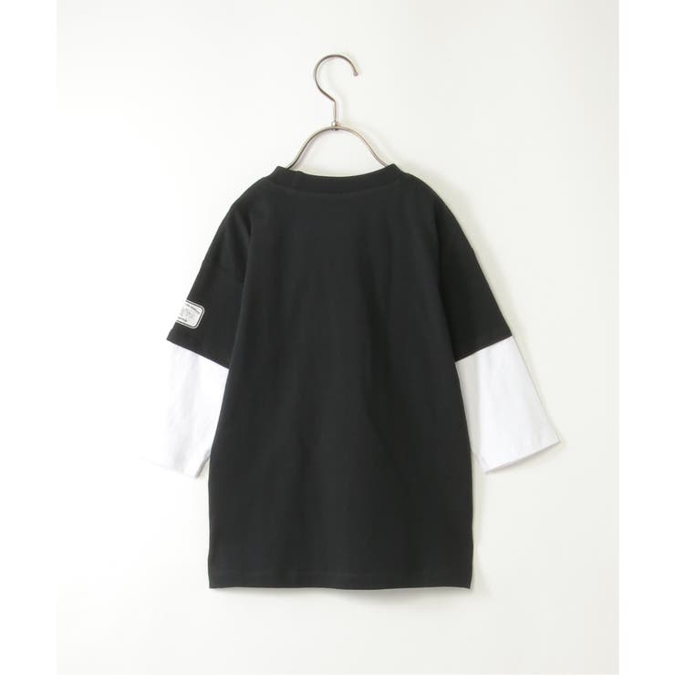 7分袖フェイクレイヤードT（120~160cm） | ikka  | 詳細画像8 