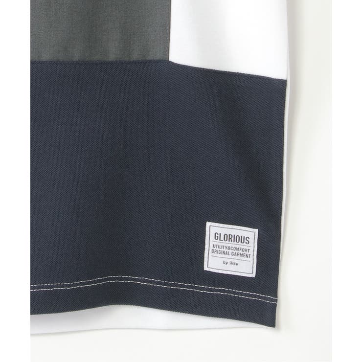 【親子コーデ】7分袖ポンチブロックスT（120~160cm） | ikka  | 詳細画像11 