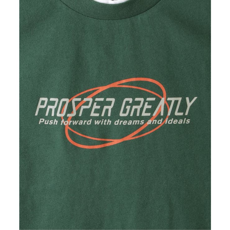 ダブルネック袖レイヤードロゴTシャツ（120~160cm）  | ikka  | 詳細画像9 