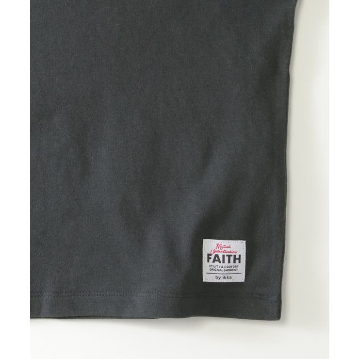 ダブルネック袖レイヤードロゴTシャツ（120~160cm）  | ikka  | 詳細画像4 