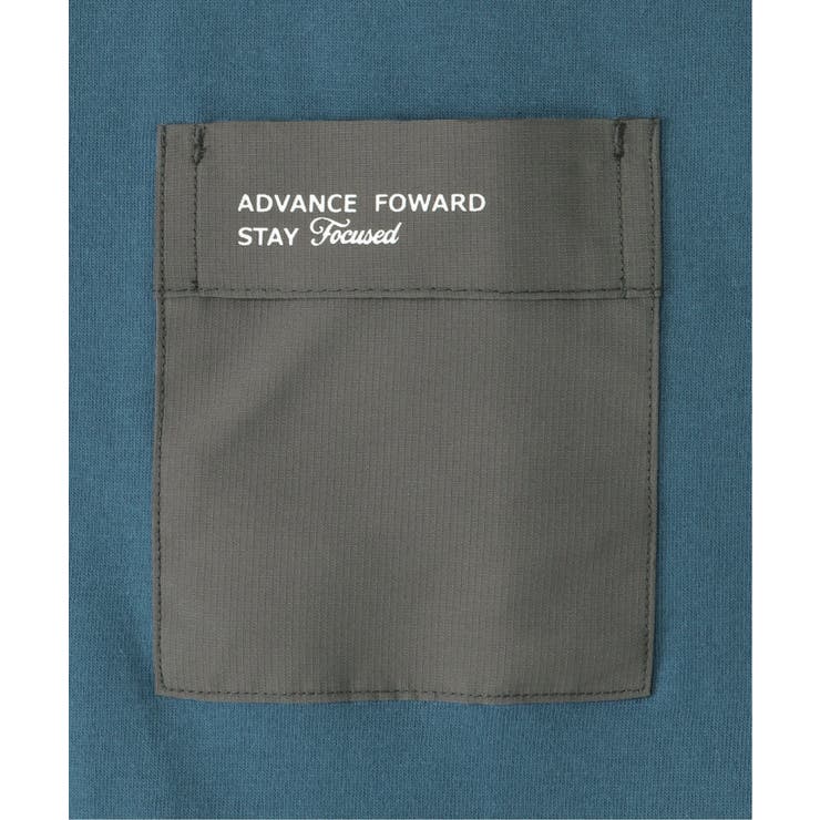 【親子コーデ】異素材ポケロゴプリントT（120~160cm） | ikka  | 詳細画像13 