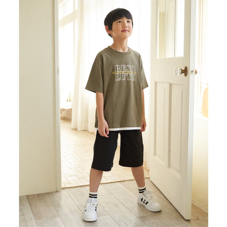 裾レイヤープリントアソートTシャツ（120~160cm） | ikka  | 詳細画像15 