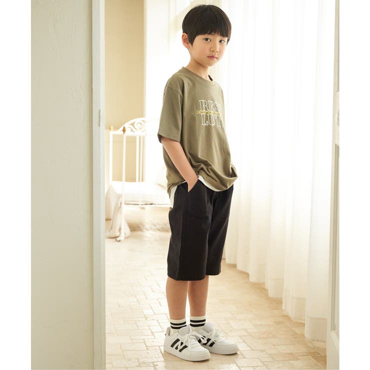 裾レイヤープリントアソートTシャツ（120~160cm） | ikka  | 詳細画像16 