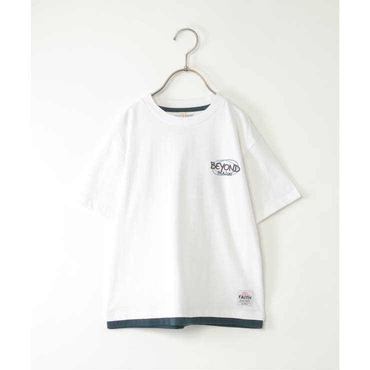 裾レイヤープリントアソートTシャツ（120~160cm） | ikka  | 詳細画像31 