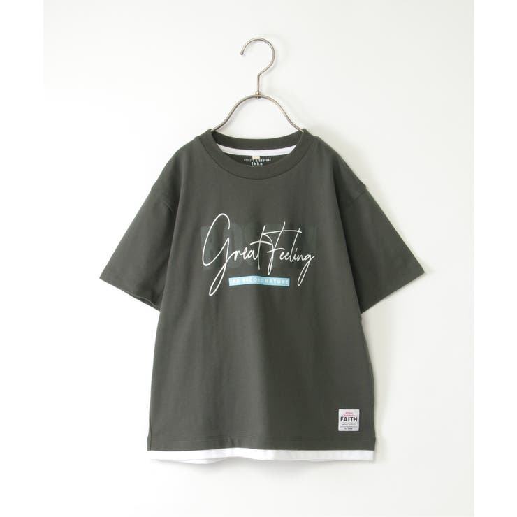 裾レイヤープリントアソートTシャツ（120~160cm） | ikka  | 詳細画像33 