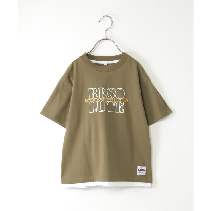 裾レイヤープリントアソートTシャツ（120~160cm） | ikka  | 詳細画像35 