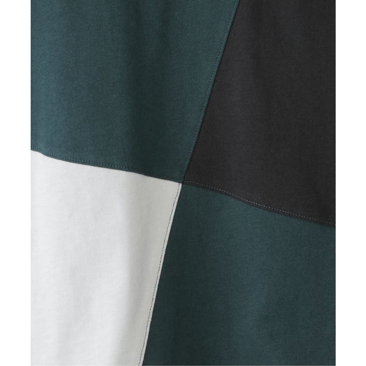 【親子コーデ】斜め切り替えブロックスT（120~160cm） | ikka  | 詳細画像15 