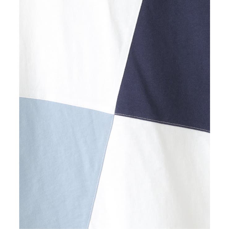 【親子コーデ】斜め切り替えブロックスT（120~160cm） | ikka  | 詳細画像16 