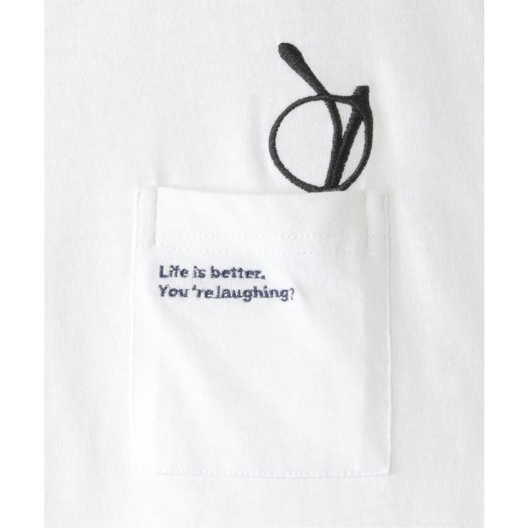 【親子コーデ】メガネポケ裾レイヤーTシャツ（120~160cm） | ikka  | 詳細画像11 