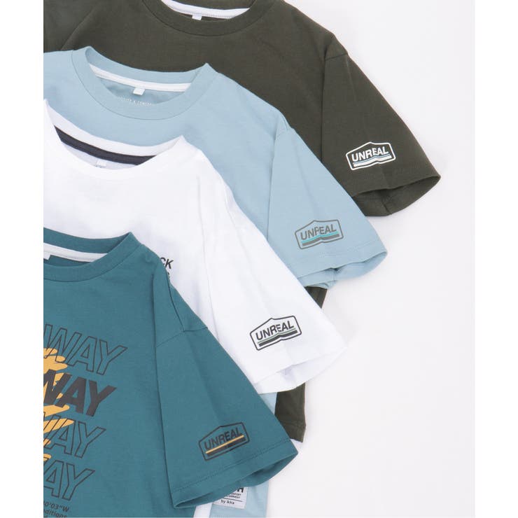 裾レイヤープリントアソートTシャツ 2（120~160cm） | ikka  | 詳細画像15 