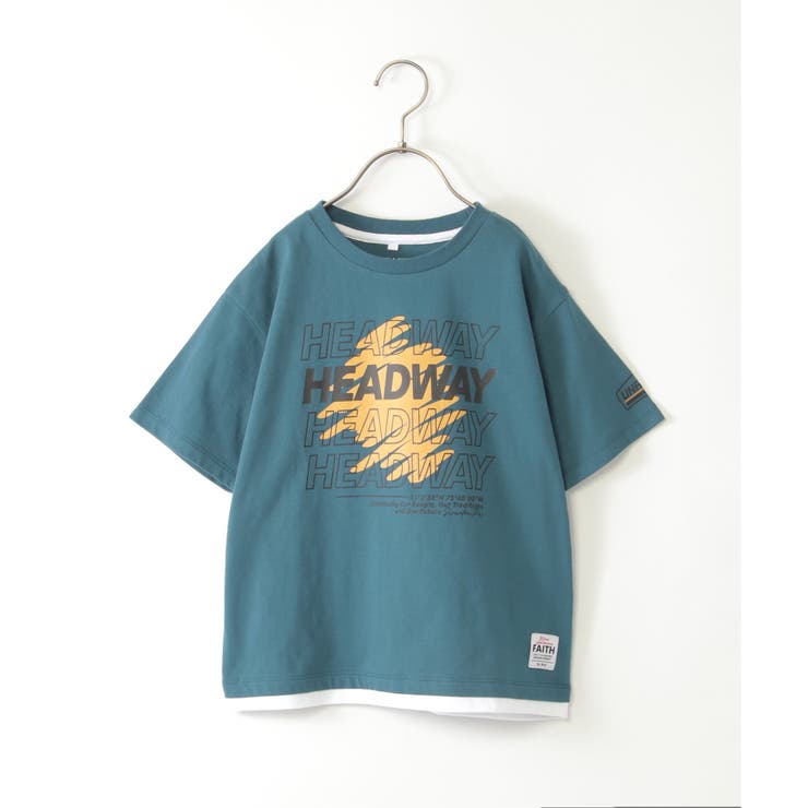 裾レイヤープリントアソートTシャツ 2（120~160cm） | ikka  | 詳細画像1 