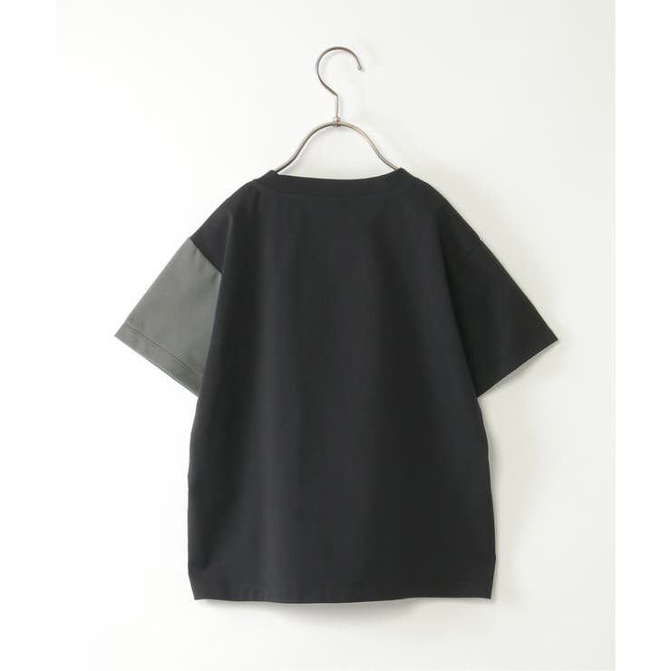 【接触冷感 吸水速乾】マルチファンクション縦切り替えTシャツ（120~160cm… | ikka  | 詳細画像2 