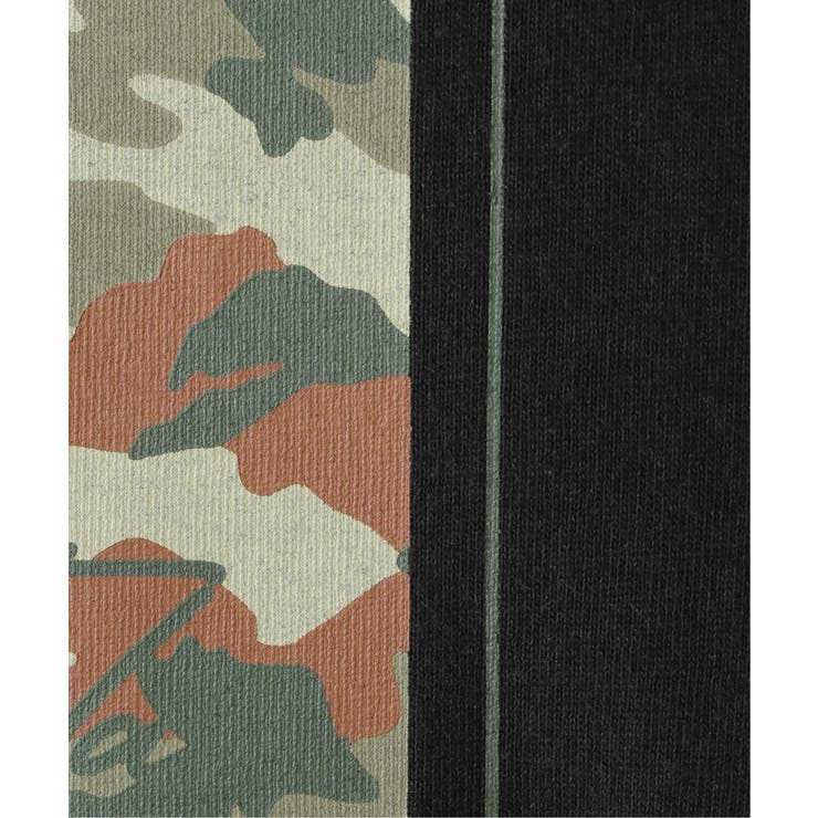 裾レイヤードカモフラプリントロンT（120~160cm） | ikka  | 詳細画像9 