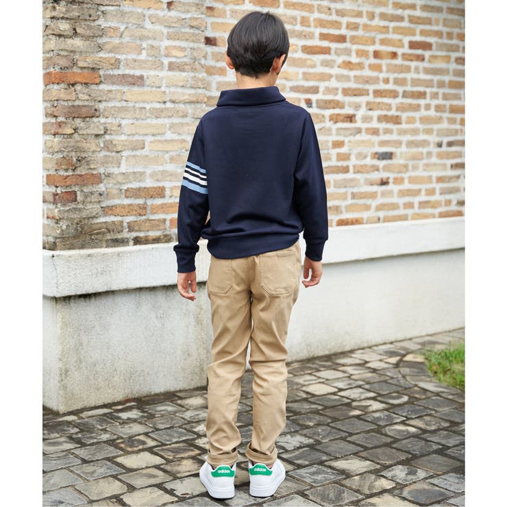 コンチョボタンショール襟トレーナー（120~160cm） | ikka  | 詳細画像11 