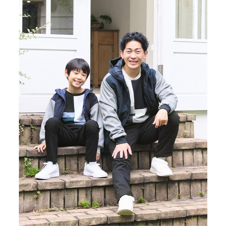 【親子コーデ】フェイクスエードブロックスプルオーバー（120~160cm） | ikka  | 詳細画像3 