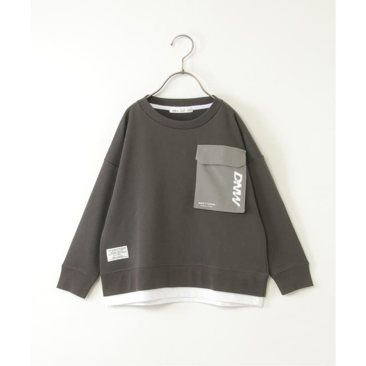 ビッグポケロゴレイヤープルオーバー（120~160cm） | ikka  | 詳細画像1 