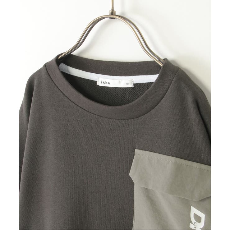 ビッグポケロゴレイヤープルオーバー（120~160cm） | ikka  | 詳細画像6 