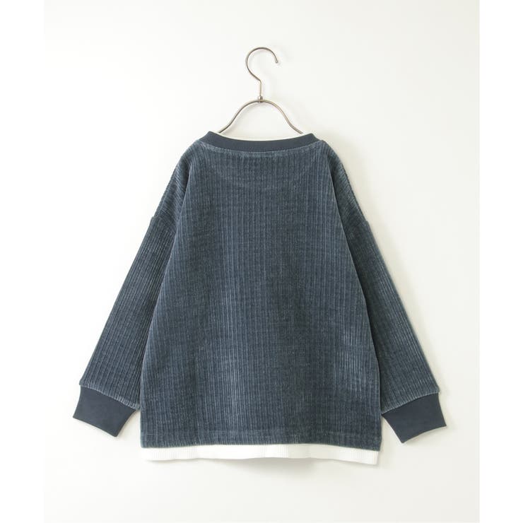 カットコールポケ付きレイヤープルオーバー（120~160cm） | ikka  | 詳細画像2 