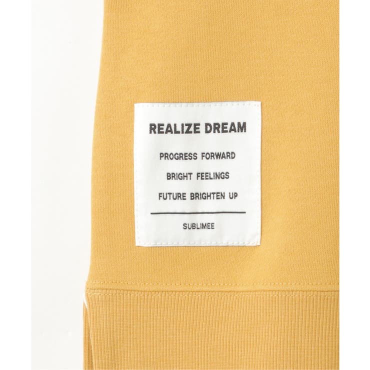 裏起毛レイヤードワッペントレーナー（120~160cm） | ikka  | 詳細画像8 