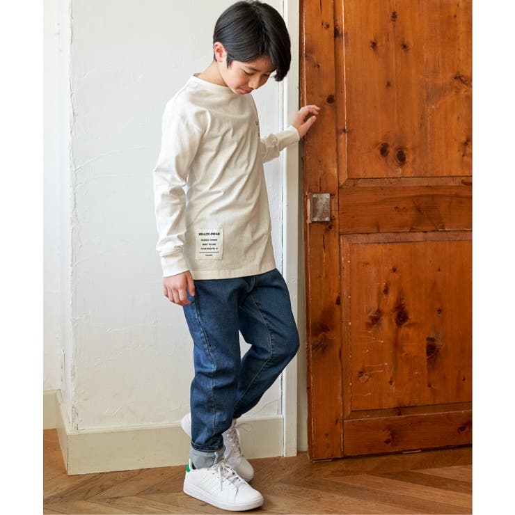 バックビッグロゴTシャツ（120~160cm） | ikka  | 詳細画像14 