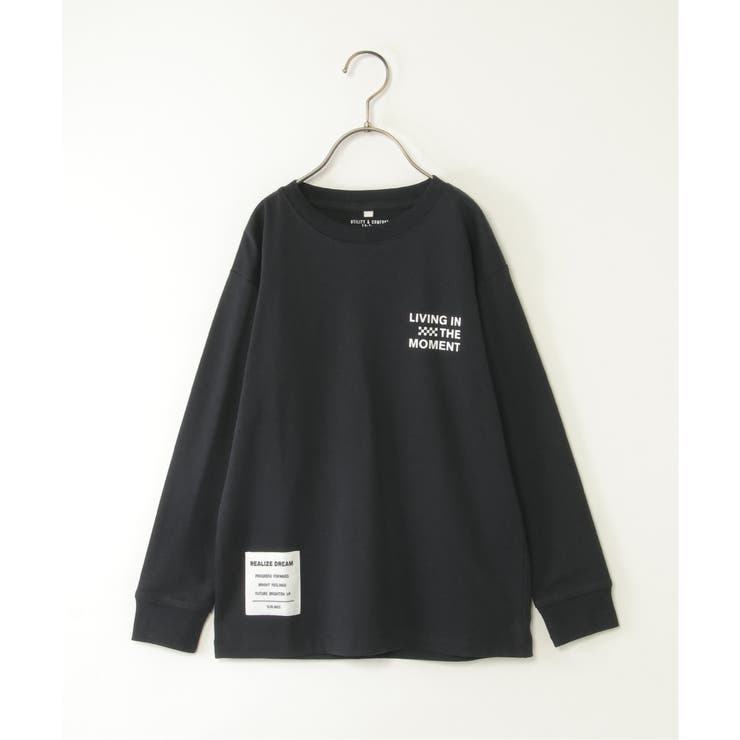 バックビッグロゴTシャツ（120~160cm） | ikka  | 詳細画像16 