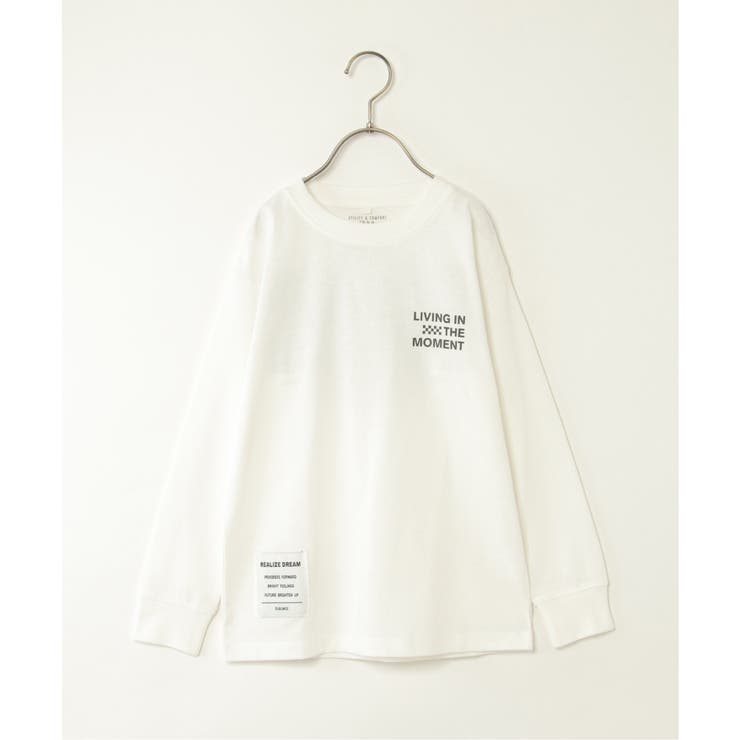 バックビッグロゴTシャツ（120~160cm） | ikka  | 詳細画像25 