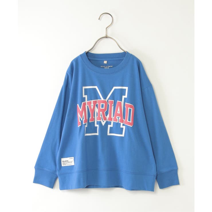 ブルー | アツテンジクハッポウロゴＴトレ（120~160cm） | ikka 