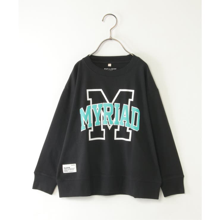 チャコール | アツテンジクハッポウロゴＴトレ（120~160cm） | ikka 