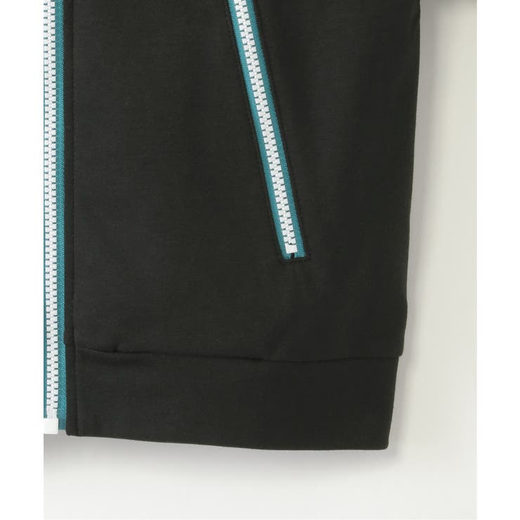 ポンチジップ配色ジップパーカー（110~160cm） | ikka  | 詳細画像5 