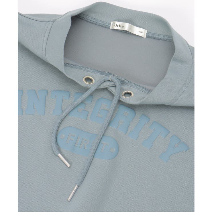 【親子コーデ】カノコダンボールルーイカレッジロゴプルオーバー（120~160cm… | ikka  | 詳細画像9 